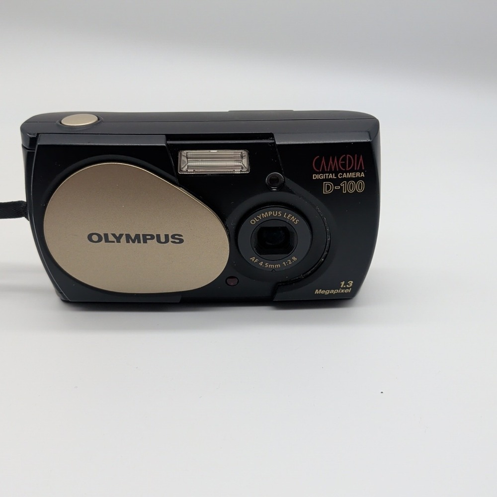 Olympus Camedia D-100 1.3MP 3x Zoom AA Battery CCD Camera Not Working